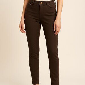 Ci Sono Brown Stretch Skinny Pants